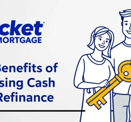 cash out refinance rocket mortgage Homeowner exploring cash out refinance options with Rocket Mortgage, unlocking equity for financial goals like home improvement and debt consolidation