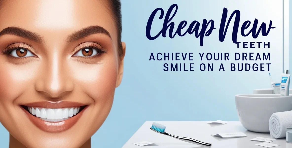 Affordable cosmetic dentistry options, including dental bonding, teeth whitening, veneers, and implants, to achieve a dream smile on a budget.